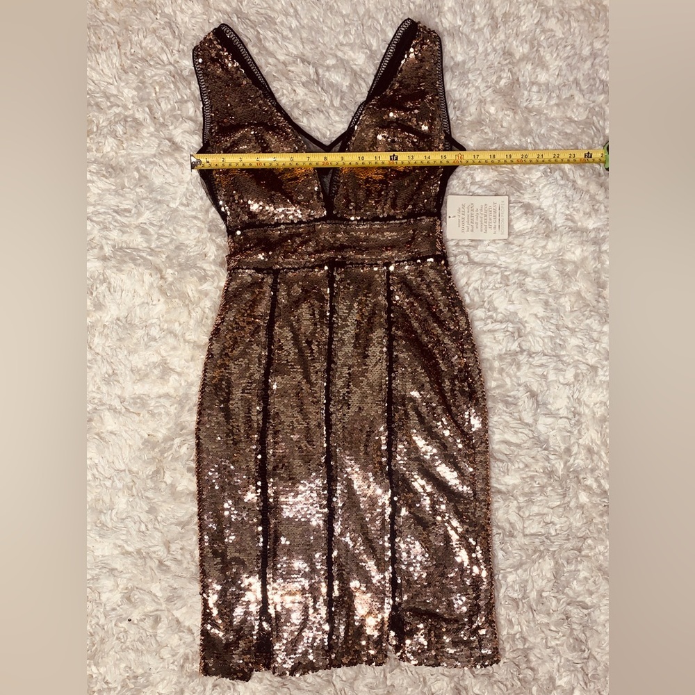 New Boston Proper Sequin Sparkle Dress size XS gorgeous - Picture 3 of 11